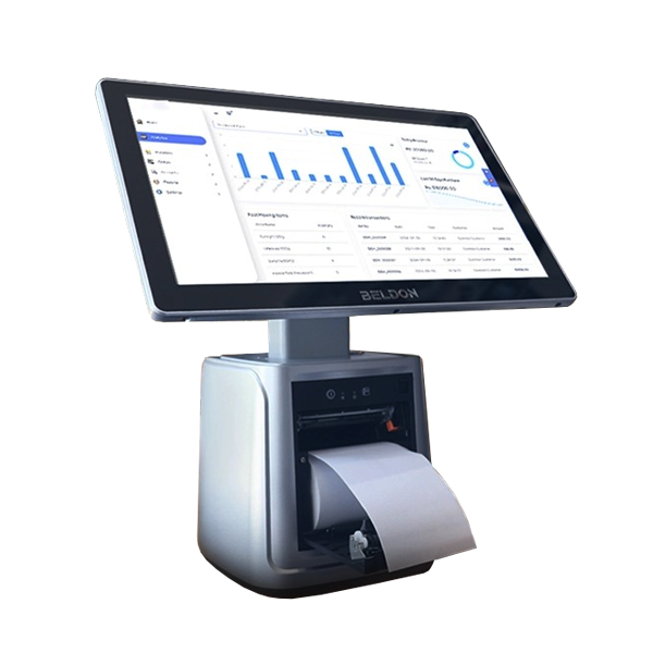 Dual Display Till with Printer